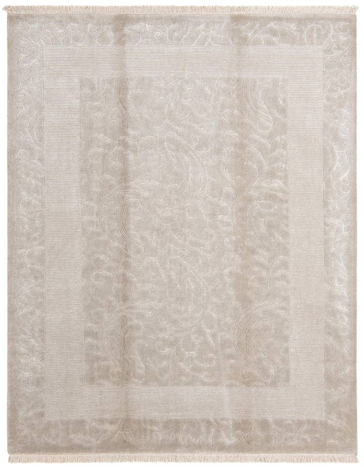 Detail image of 6' 11 x 9' 5 Hand Knotted Darya Wool Rug