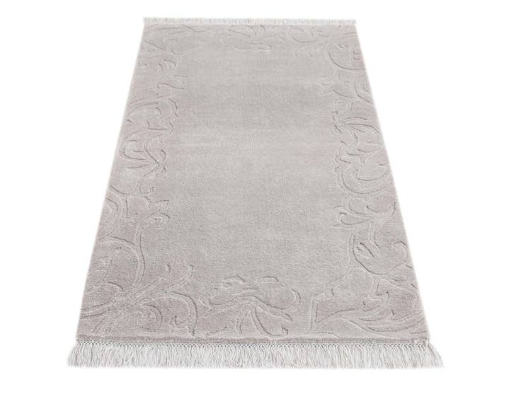 Detail image of 2' 7 x 4' 11 Hand Knotted Darya Wool Rug