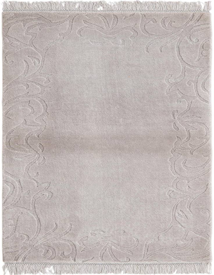 Detail image of 2' 7 x 4' 11 Hand Knotted Darya Wool Rug