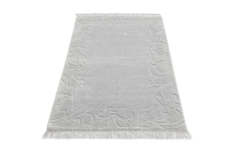 Detail image of 2' 7 x 4' 11 Hand Knotted Darya Wool Rug