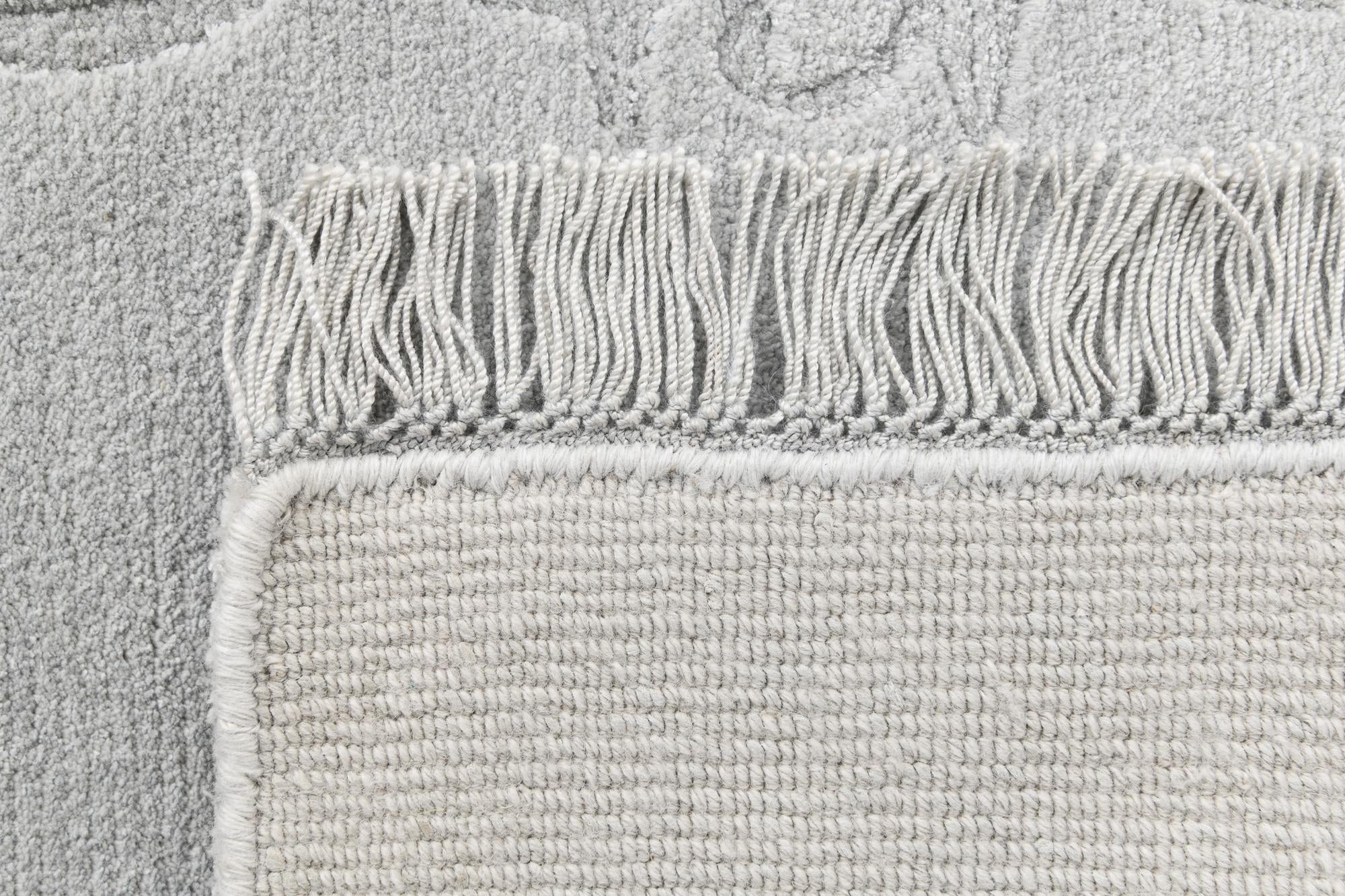 2' 7 x 4' 11 Hand Knotted Darya Wool Rug