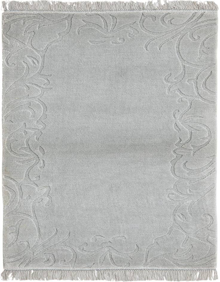 Detail image of 2' 7 x 4' 11 Hand Knotted Darya Wool Rug