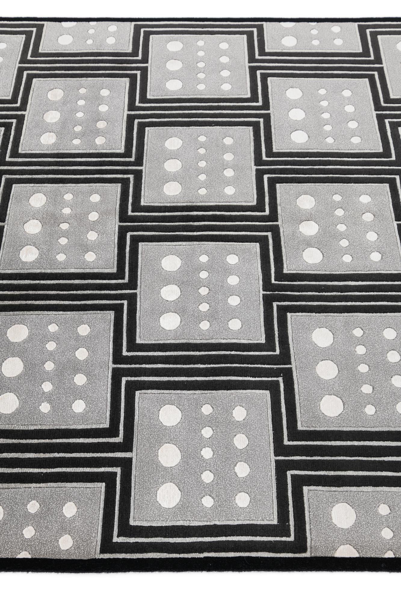 5' 7 x 7' 7 Hand Knotted Darya Wool Rug