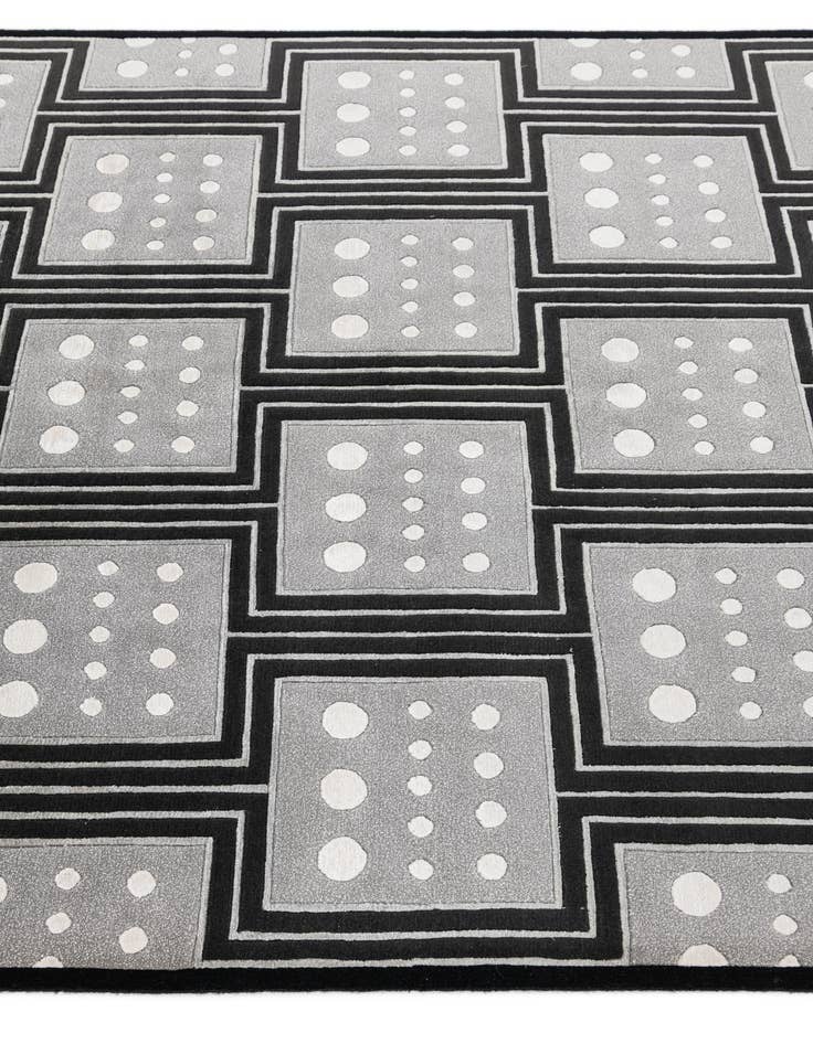 Detail image of 5' 7 x 7' 7  Hand Knotted Darya Wool Rug