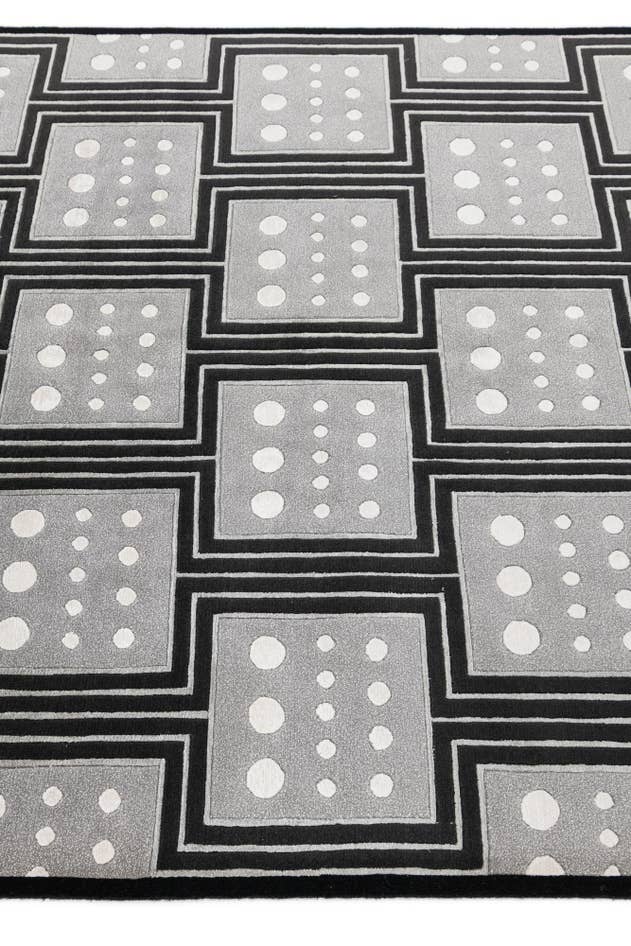 Detail image of 5' 7 x 7' 7 Hand Knotted Darya Wool Rug