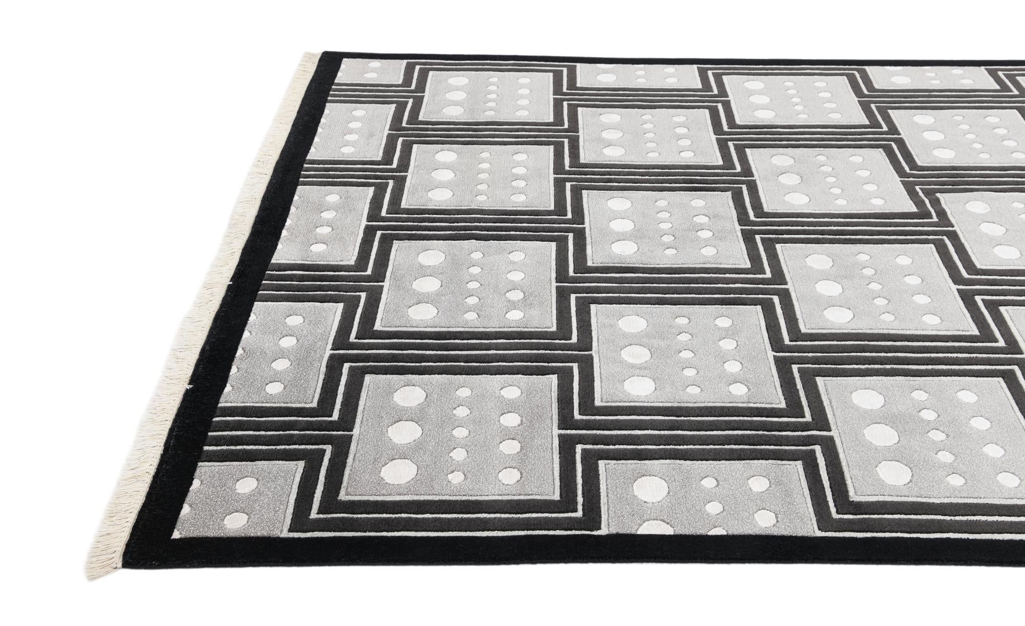 5' 6 x 7' 10 Hand Knotted Darya Wool Rug