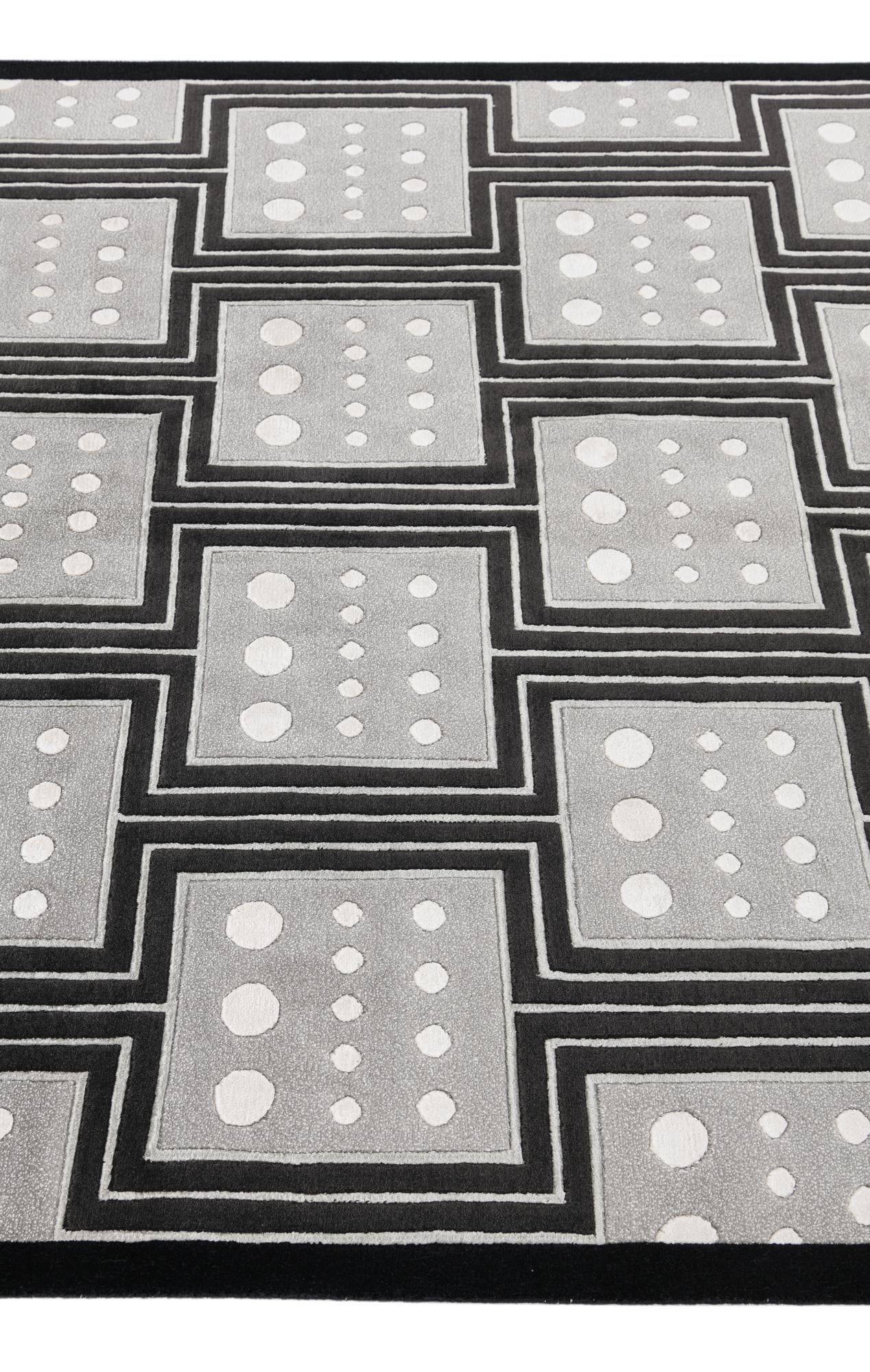 5' 6 x 7' 10 Hand Knotted Darya Wool Rug