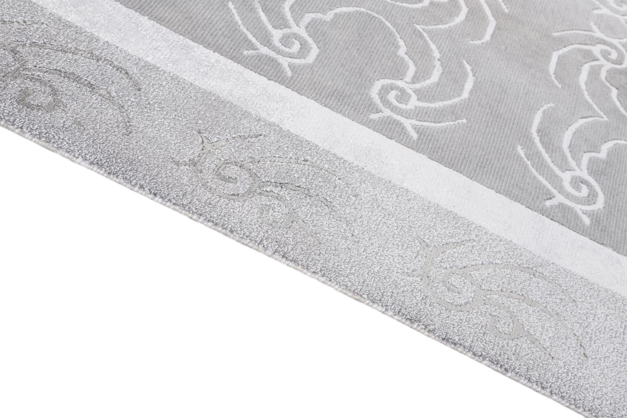 3' 10 x 5' 11 Hand Knotted Darya Wool Rug