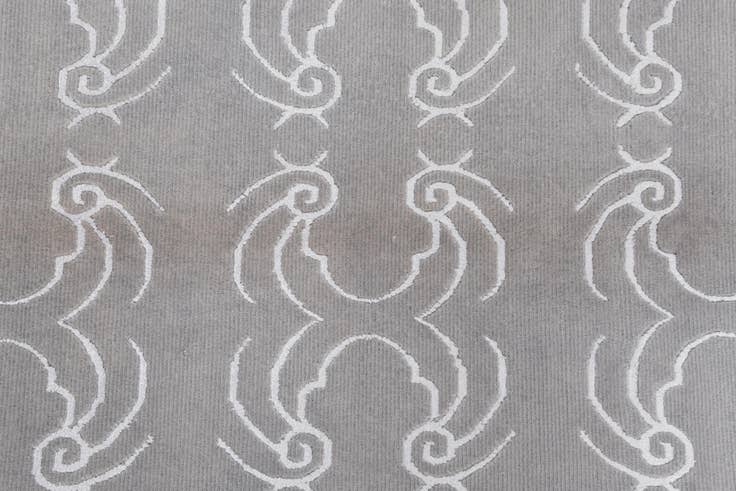 Detail image of 3' 10 x 5' 11 Hand Knotted Darya Wool Rug