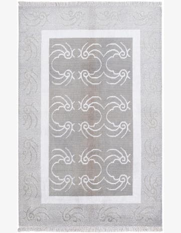 3' 10 x 5' 11 Hand Knotted Darya Wool Rug