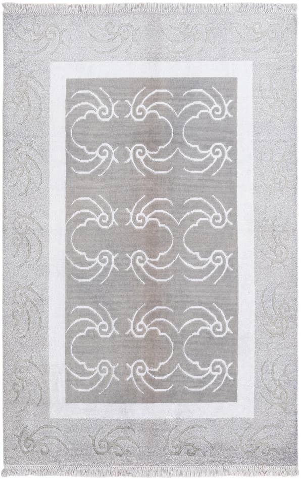 Detail image of 3' 10 x 5' 11 Hand Knotted Darya Wool Rug