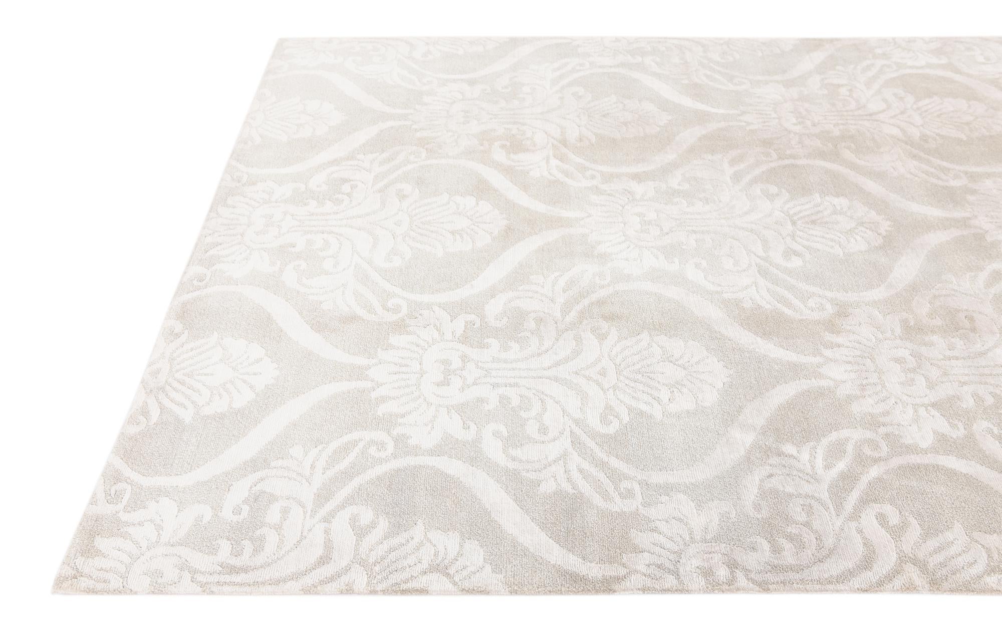 5' 10 x 8' 2 Hand Knotted Darya Wool Rug