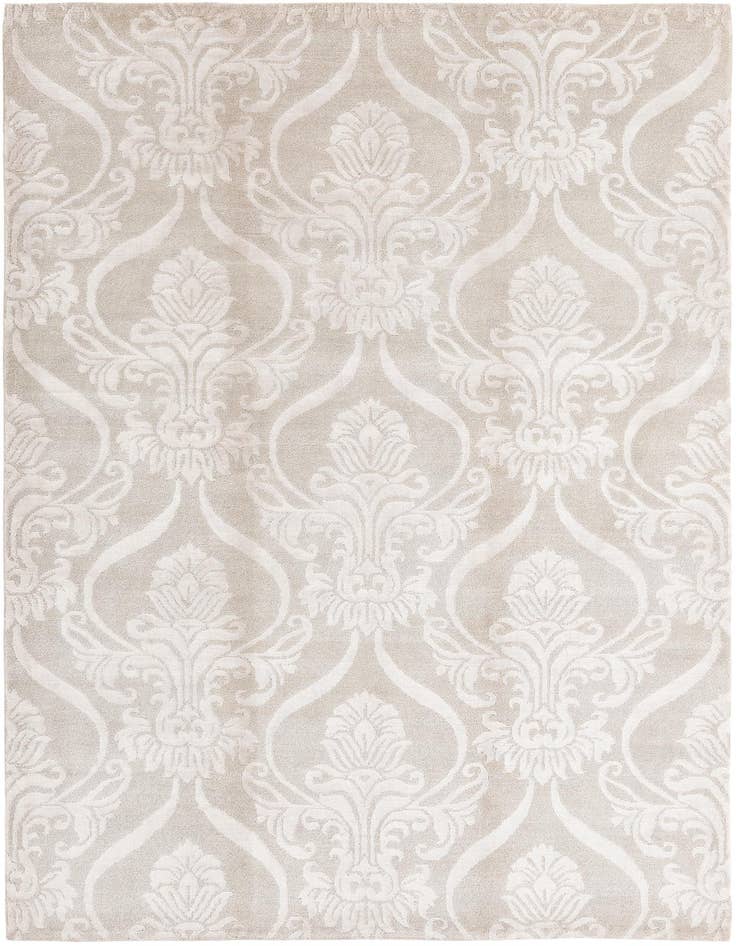 Detail image of 5' 10 x 8' 2 Hand Knotted Darya Wool Rug
