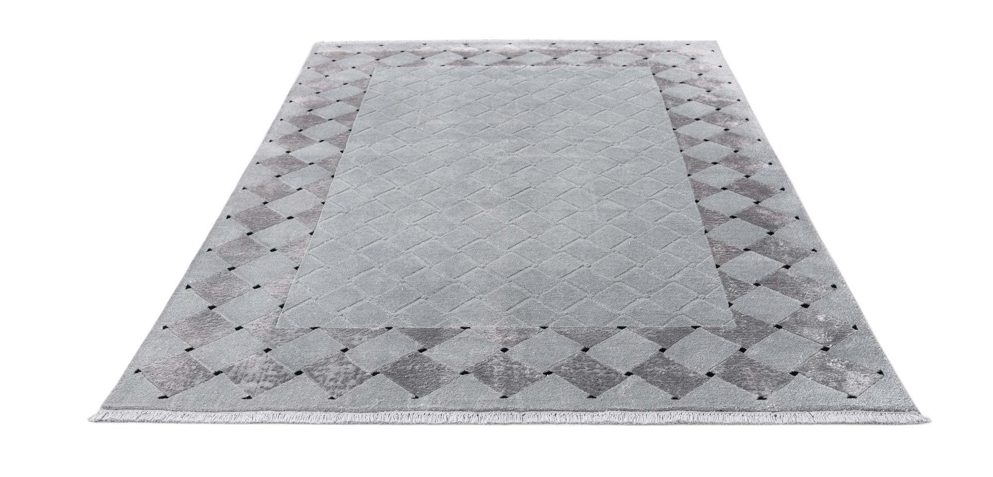 5' 7 x 7' 10 Hand Knotted Darya Wool Rug
