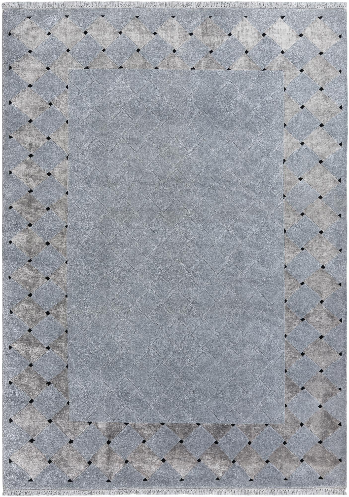 5' 7 x 7' 10 Hand Knotted Darya Wool Rug