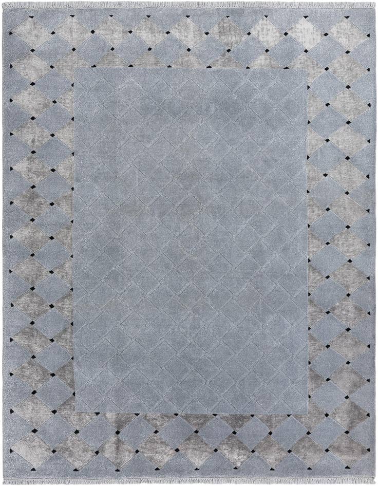 Detail image of 5' 7 x 7' 10 Hand Knotted Darya Wool Rug