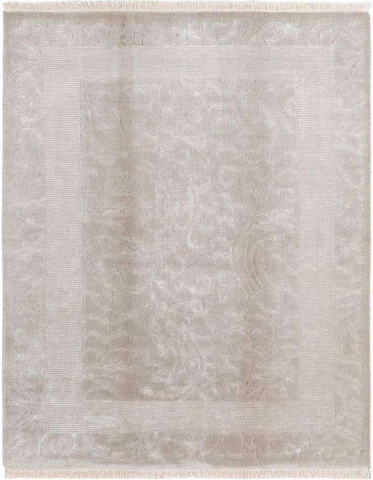 Detail image of 5' 7 x 8' Hand Knotted Darya Wool Rug