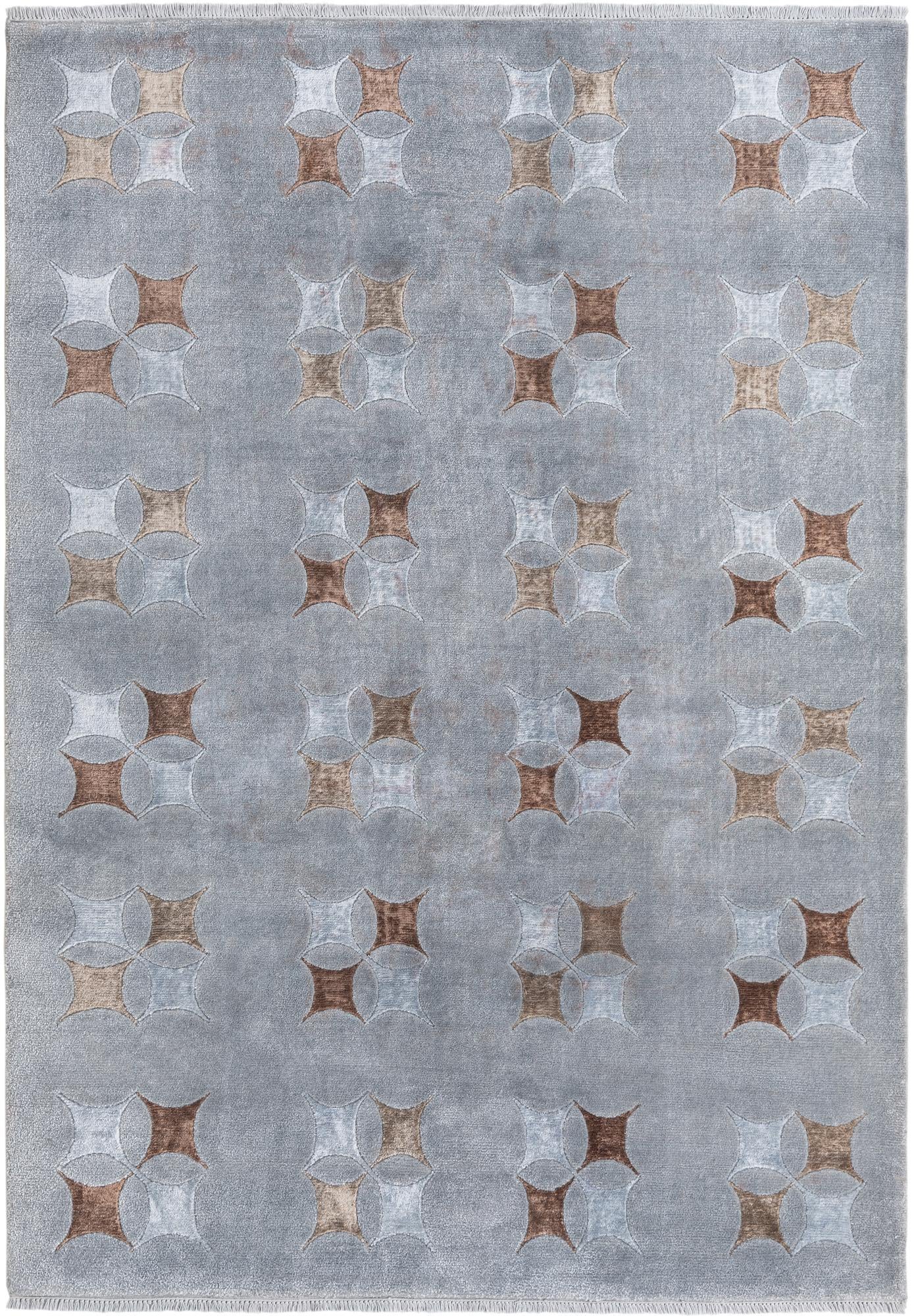 5' 6 x 8' Hand Knotted Darya Wool Rug