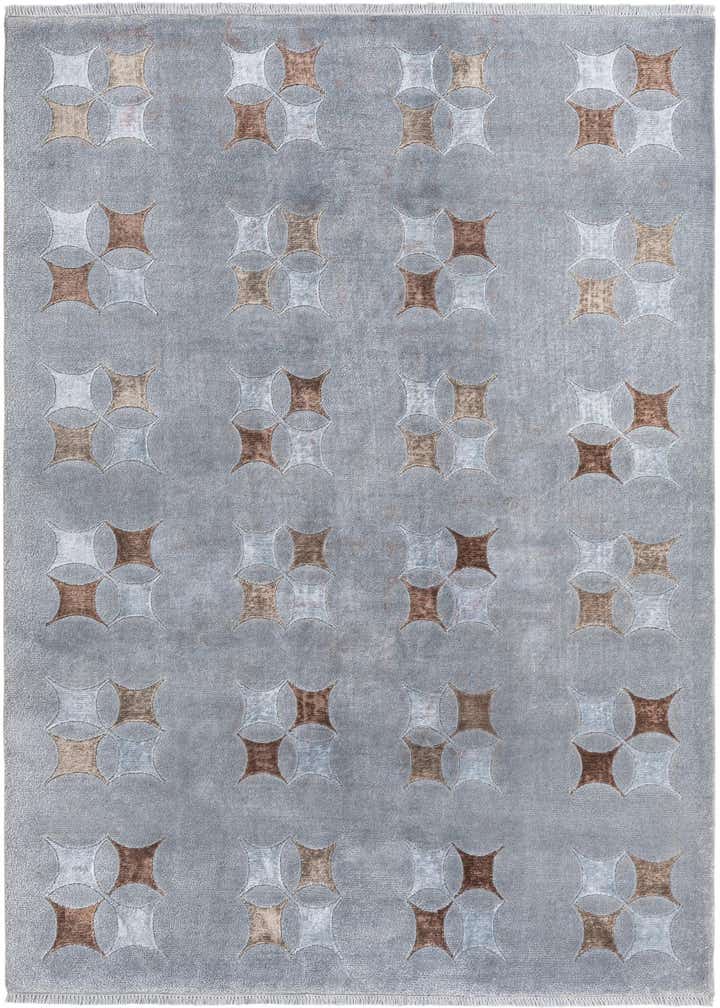 5' 6 x 8' Hand Knotted Darya Wool Rug