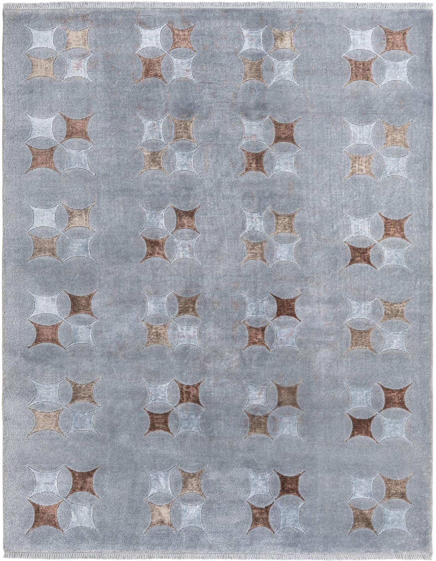 5' 6 x 8' Hand Knotted Darya Wool Rug