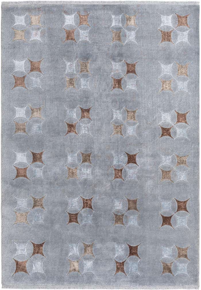 5' 6 x 8' Hand Knotted Darya Wool Rug