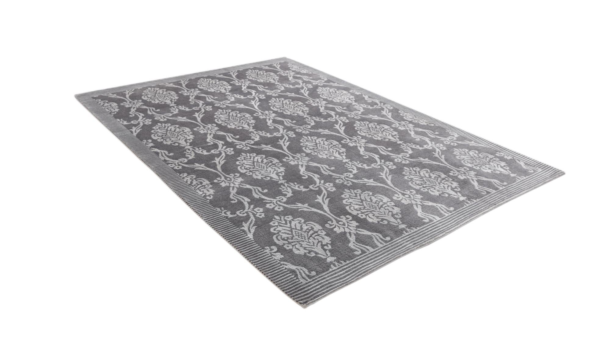 5' 9 x 8' Hand Knotted Darya Wool Rug