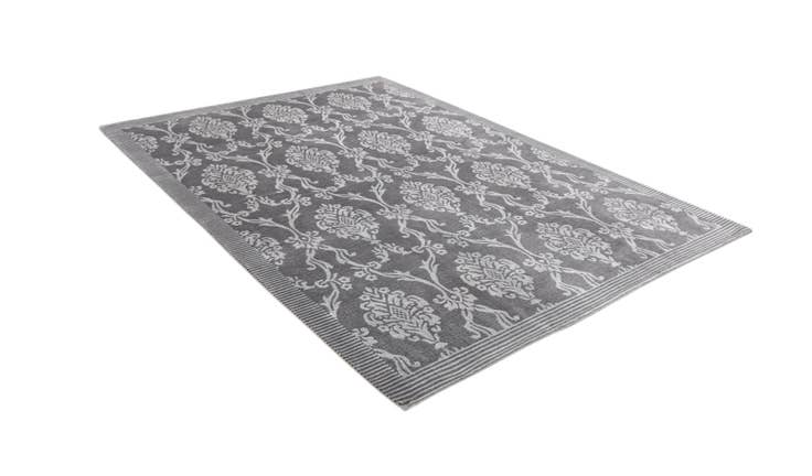 Detail image of 5' 9 x 8' Hand Knotted Darya Wool Rug