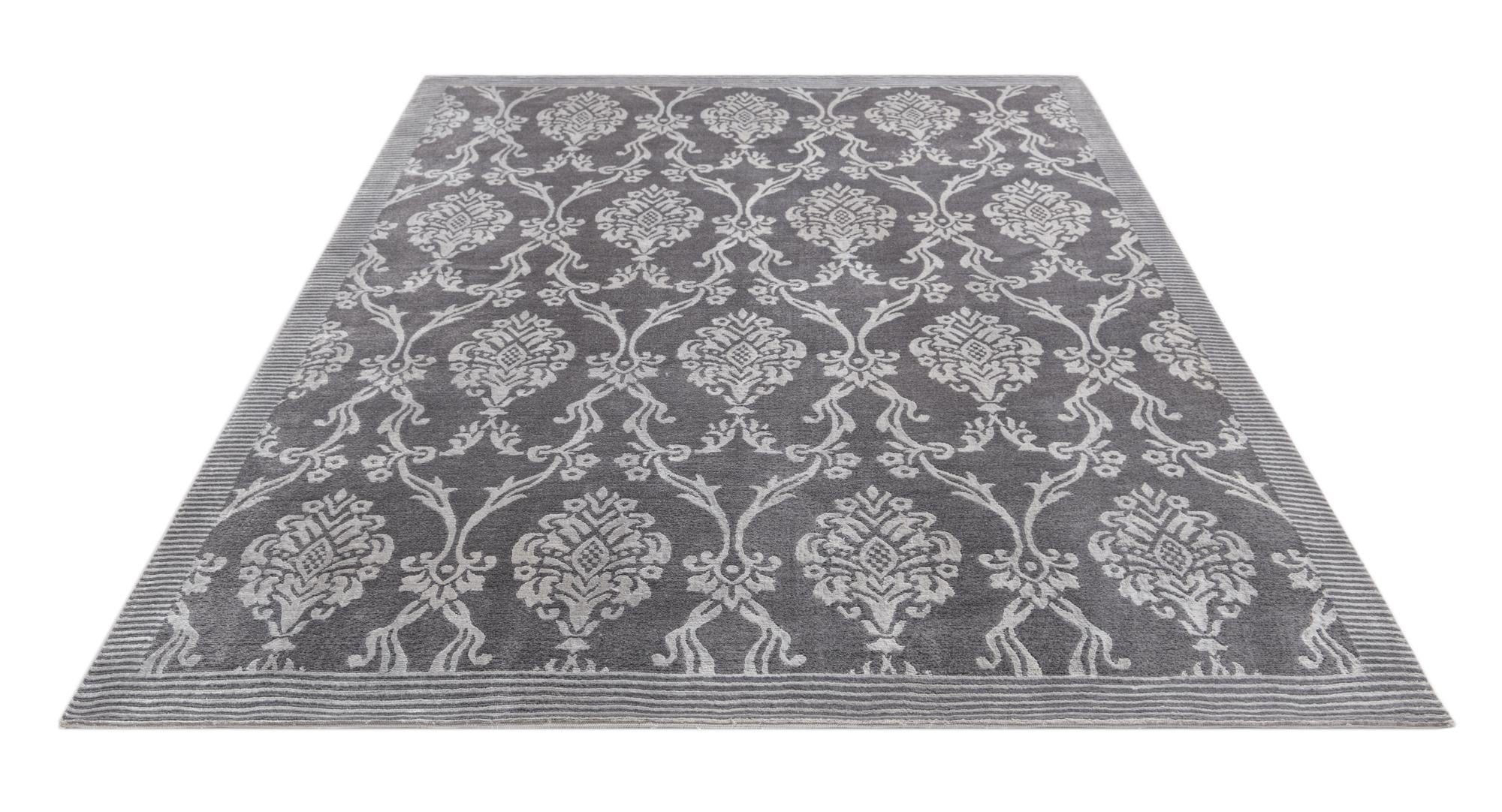 5' 9 x 8' Hand Knotted Darya Wool Rug