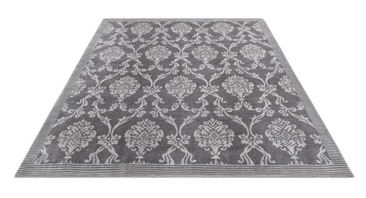 5' 9 x 8' Hand Knotted Darya Wool Rug