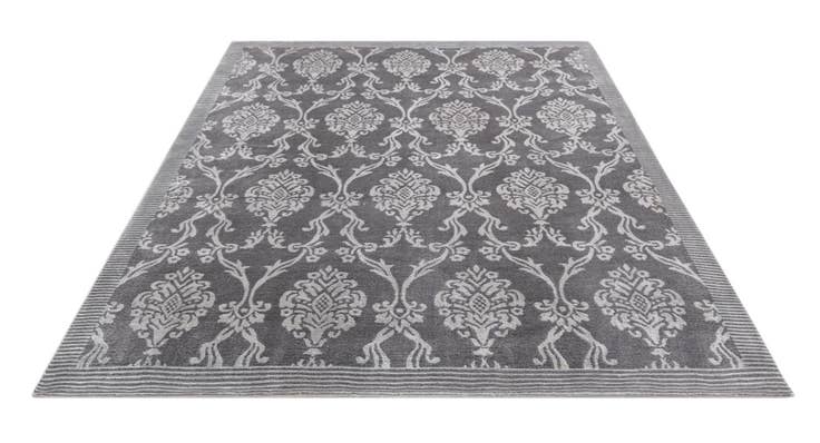 Detail image of 5' 9 x 8' Hand Knotted Darya Wool Rug