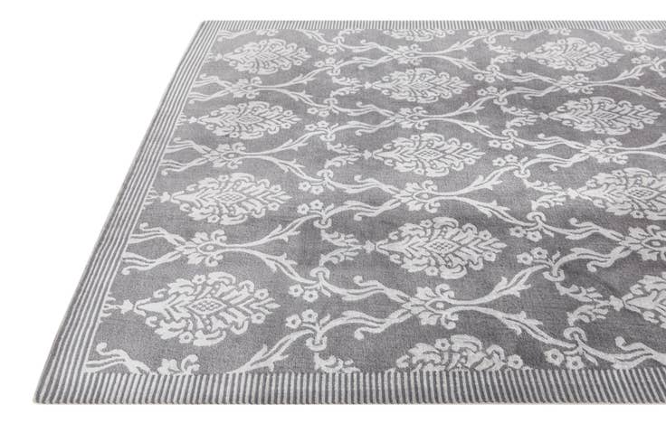 Detail image of 5' 9 x 8' Hand Knotted Darya Wool Rug
