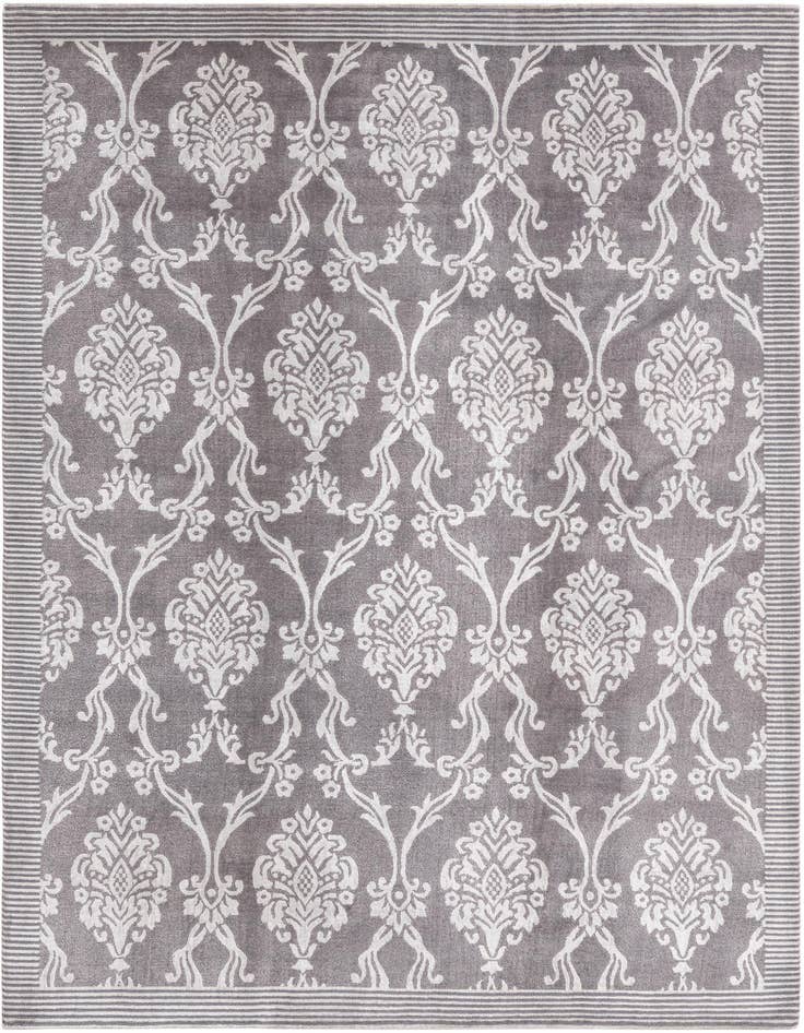 Detail image of 5' 9 x 8' Hand Knotted Darya Wool Rug