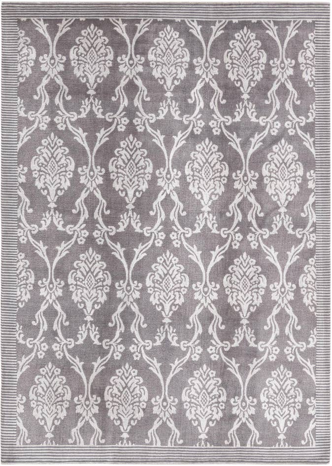 Detail image of 5' 9 x 8' Hand Knotted Darya Wool Rug