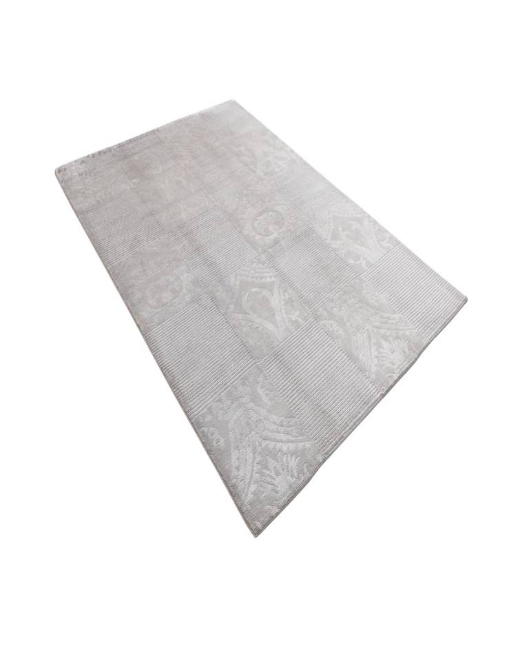 Detail image of 5' 9 x 8'  Hand Knotted Darya Wool Rug