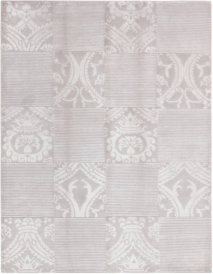Detail image of 5' 9 x 8' Hand Knotted Darya Wool Rug
