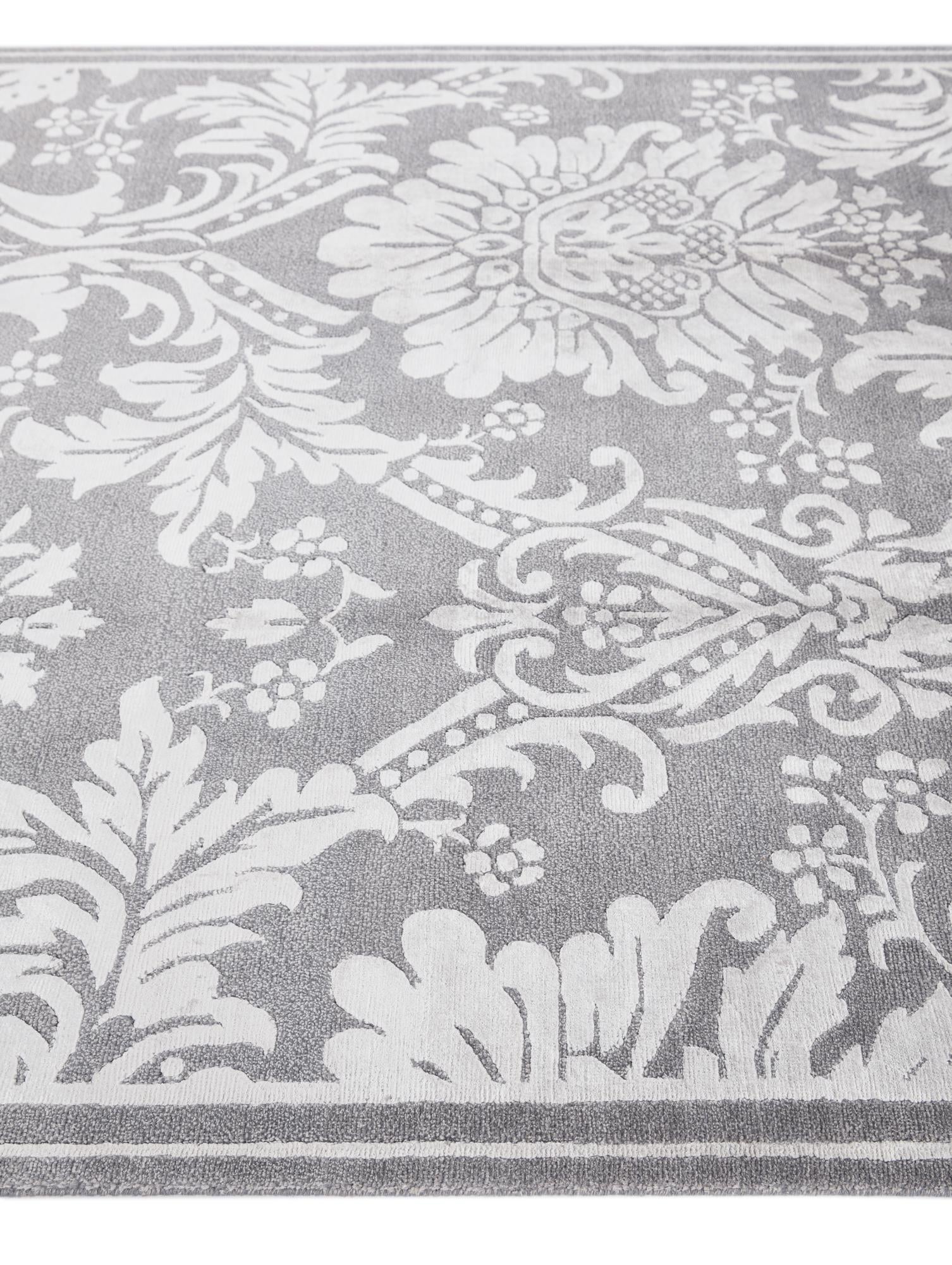 5' 7 x 7' 10 Hand Knotted Darya Wool Rug