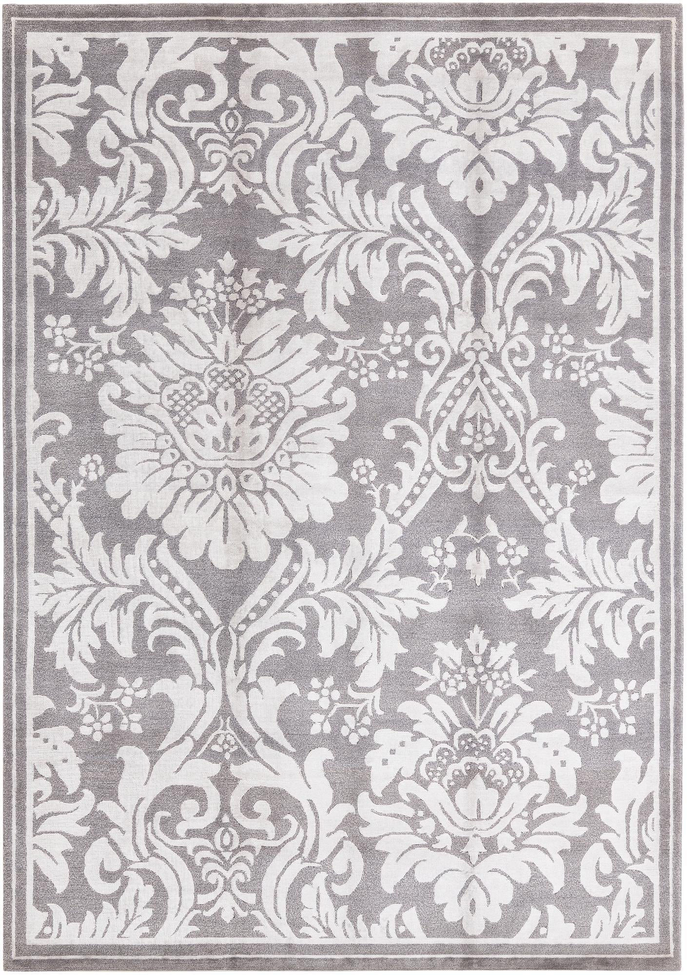 5' 7 x 7' 10 Hand Knotted Darya Wool Rug