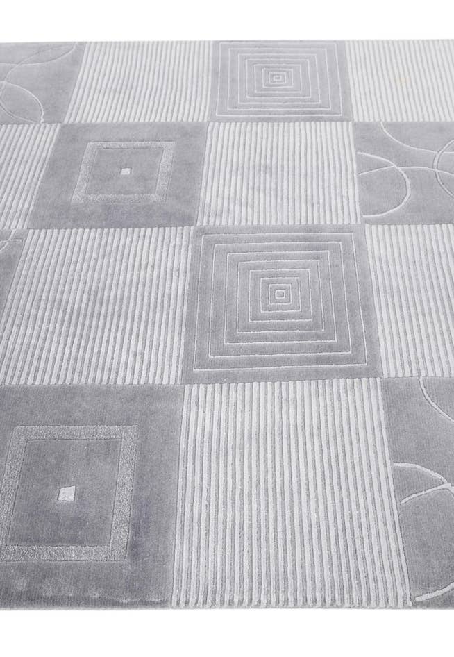 Detail image of 5' 7 x 7' 10 Hand Knotted Darya Wool Rug