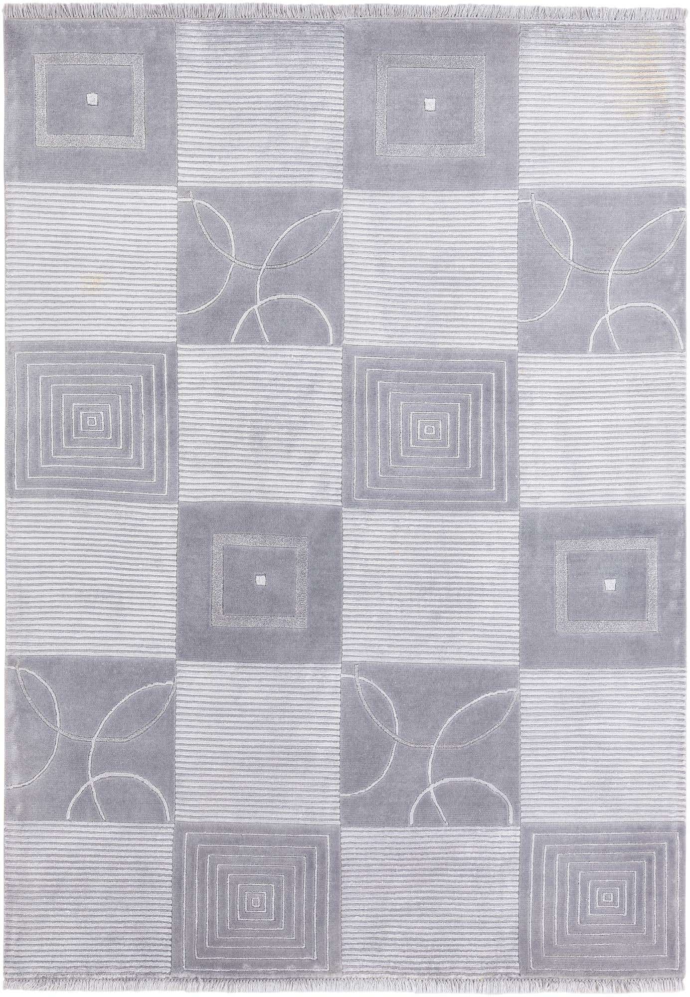 5' 7 x 7' 10 Hand Knotted Darya Wool Rug