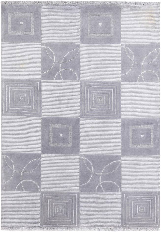 Detail image of 5' 7 x 7' 10 Hand Knotted Darya Wool Rug