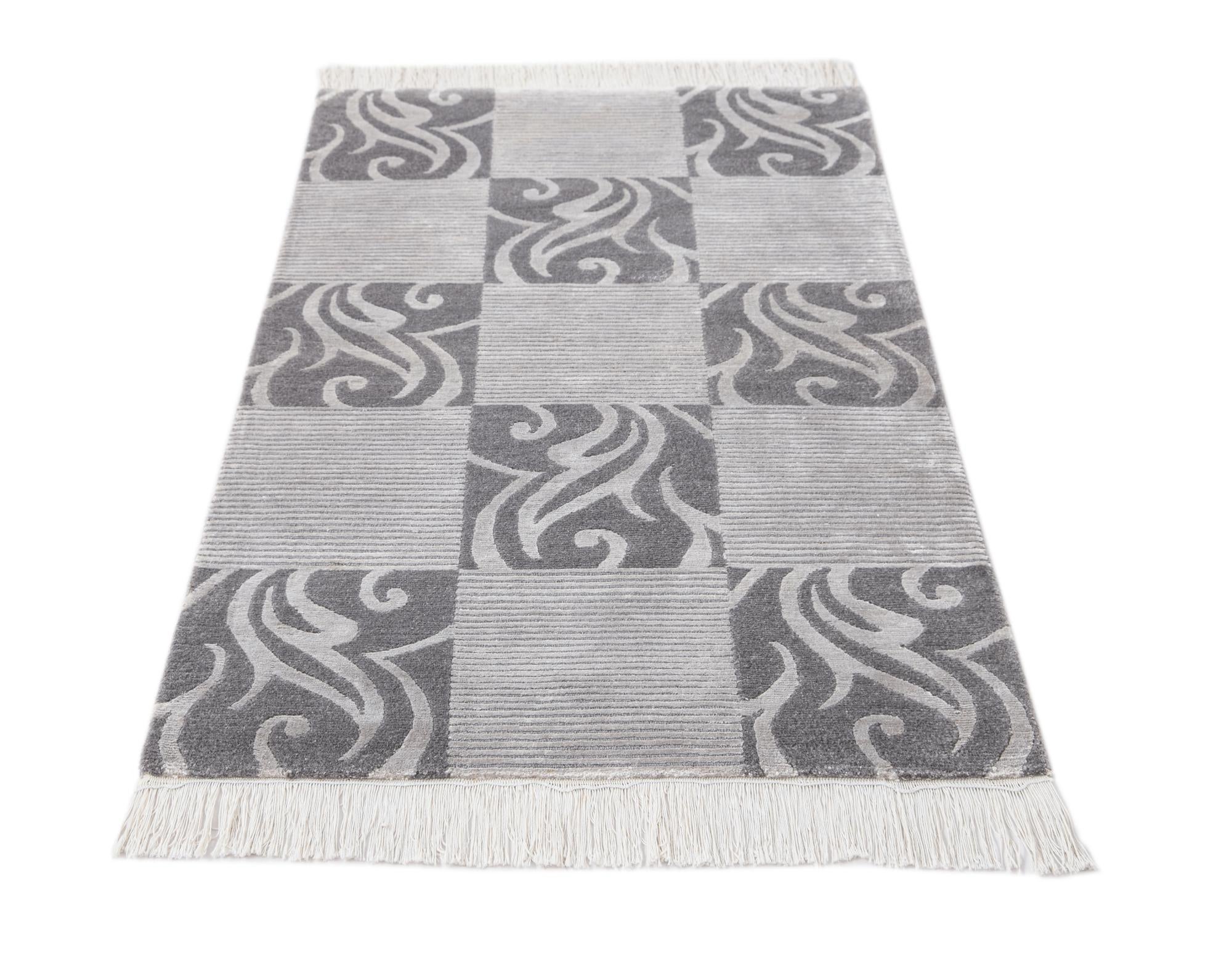 2' 8 x 5' 1 Hand Knotted Darya Wool Rug