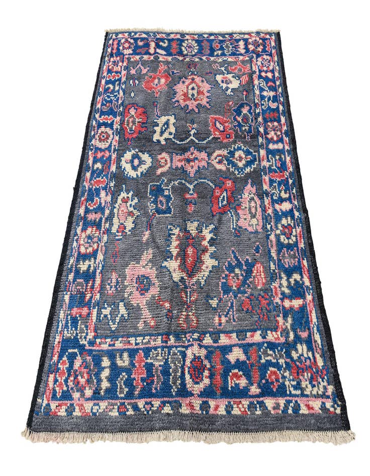 Detail image of 4' 10 x 6'  Hand Knotted Darya Wool Rug