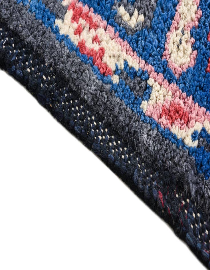 Detail image of 4' 10 x 6'  Hand Knotted Darya Wool Rug