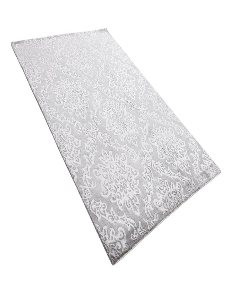 Detail image of 5' 8 x 8'  Hand Knotted Darya Wool Rug