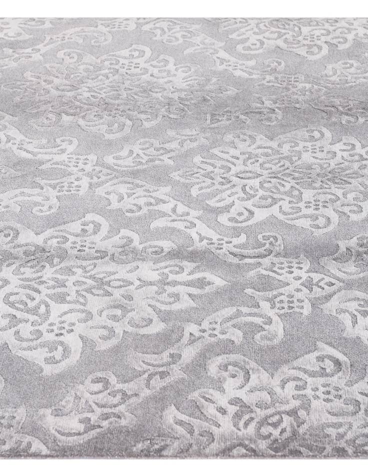 Detail image of 5' 8 x 8'  Hand Knotted Darya Wool Rug