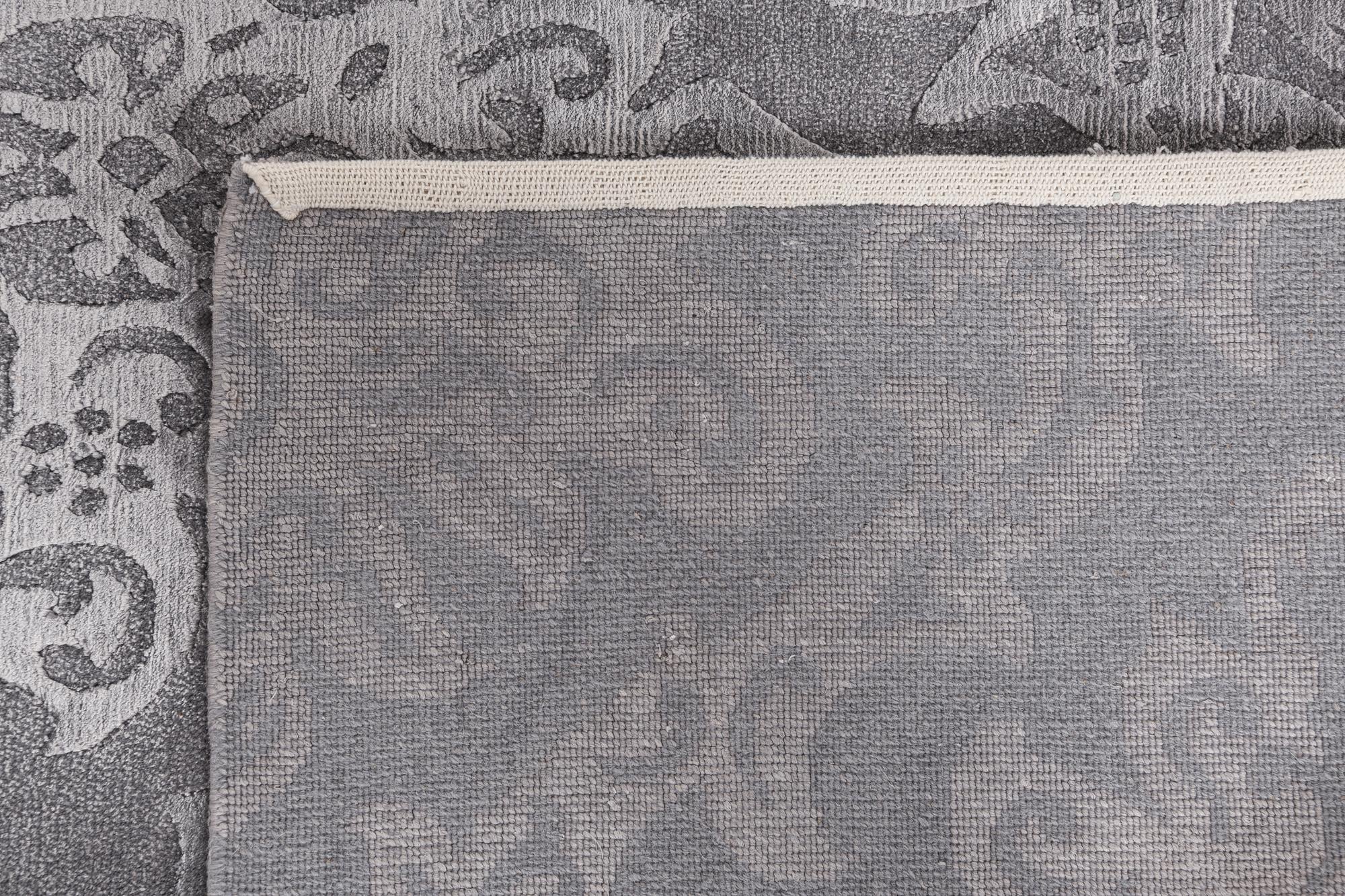 5' 8 x 8' Hand Knotted Darya Wool Rug