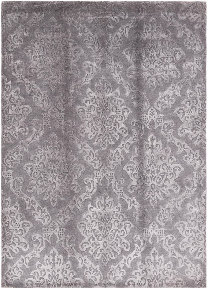 Detail image of 5' 8 x 8' Hand Knotted Darya Wool Rug