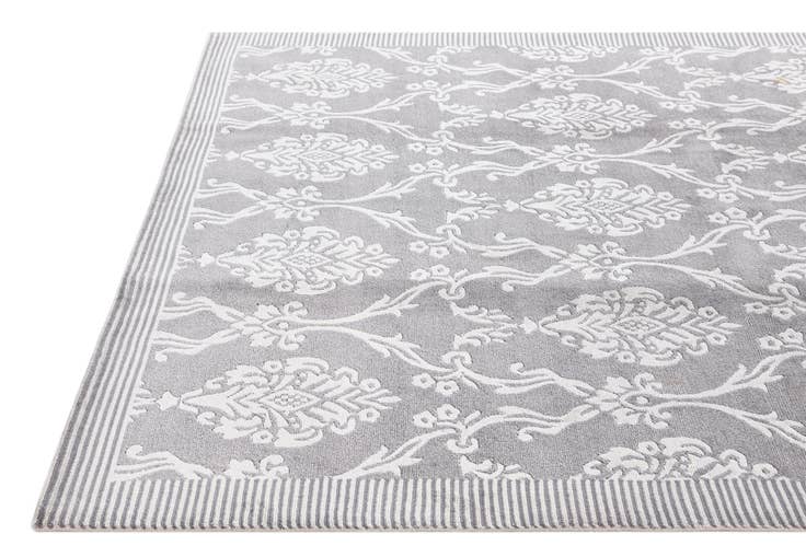 Detail image of 5' 8 x 7' 11 Hand Knotted Darya Wool Rug