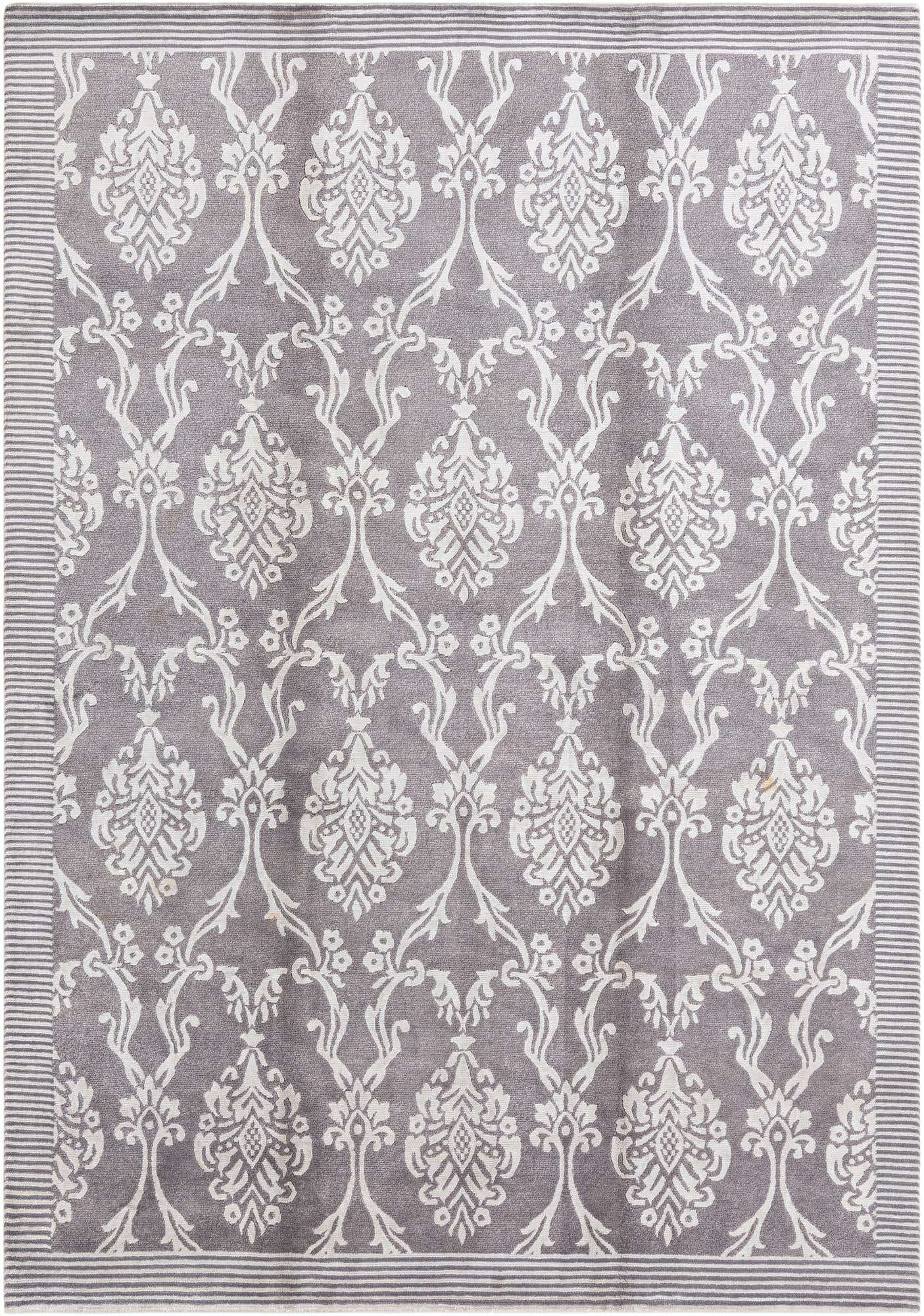 5' 8 x 7' 11 Hand Knotted Darya Wool Rug