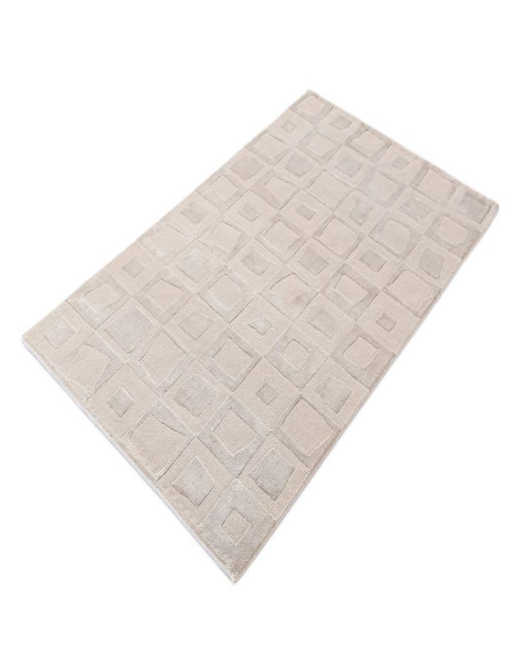 Detail image of 3' 1 x 5' 2  Hand Knotted Darya Wool Rug